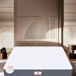 COIRFIT Grey & White Quilted Cotton Orthopedic Queen Mattress-picture-21