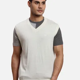 ColorPlus Men Woollen Sweater Vest image 1