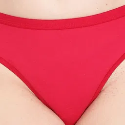 Liigne Pack Of 4 Mid Rise Basic Briefs VCPC2168-XS image 4