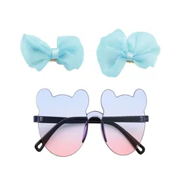 ANNA CREATIONS Girls Cute Bow Hair Clip with Sun Goggles-picture-27