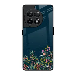 QRIOH Floral Printed OnePlus 11R 5G Back Case Mobile Accessories-picture-17