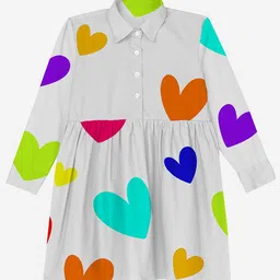 Anaario Print Organic Cotton A-Line Dress-picture-57