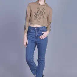 CORSICA Women Polyester Printed Hooded Pullover Sweatshirt-image-65