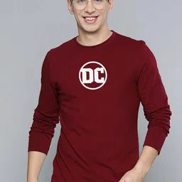 Organic Chics Men DC Comics Bio Finish Typography Printed Round Neck Cotton T-shirt-picture-28