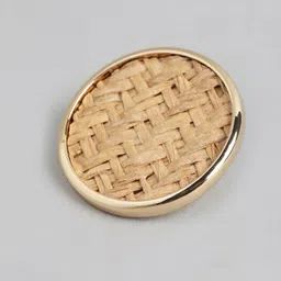 Forever New Gold-Plated Circular Studs image 2