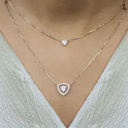 MAIORA Tri-Line Diamond Necklace-picture-33