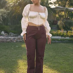 Lea Clothing Co. Women High-Rise Trousers-picture-11