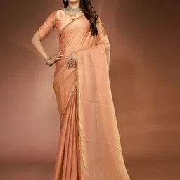 Sanwariya Silk Beads and Stones Pure Chiffon Saree-image-73