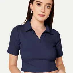 Radprix Polo Neck Cotton Regular Fit T-shirt-picture-39