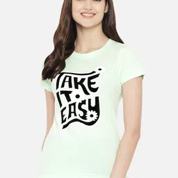 Tromko Women Typography Printed T-shirt-image-22