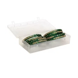 SOMIL Green Alloy Bangle image 5