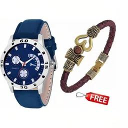 SZN Men Dial & Straps Analogue Watch AVEO L Blue1&Brg Kadu-picture-22