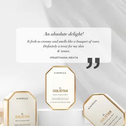 Kimirica Set Of 3 Luxury Rose Soap- 200 g Each image 3