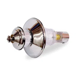 KINIS Transparent Modern Shaped Weatherproof & Rust-Resistant Outdoor Pole Lamp image 2