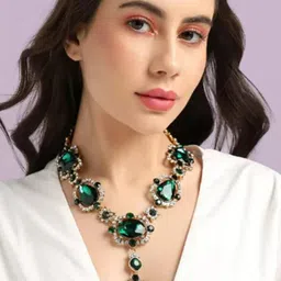GEHNEY Joy of Jewels Gold-Plated Stainless Steel Necklace and Earrings image 4