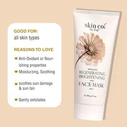 skin co. Advance Regenerating Brightening Face Mask- 100 g image 4