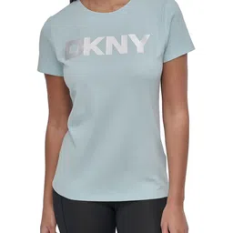 DKNY Typography Printed Stretchable Regular Fit T-Shirt-picture-17