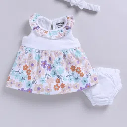 Smart Baby Floral A-Line Dress-image-59