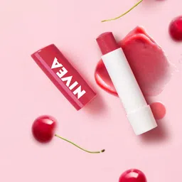 Nivea Set of 2 Melt In Lip Balms- Cherry Shine image 5
