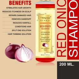 DRONTIKA Red Onion Shampoo- 200 ml image 3