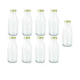 SOMIL Set Of 9 Glass Water Bottle-picture-39