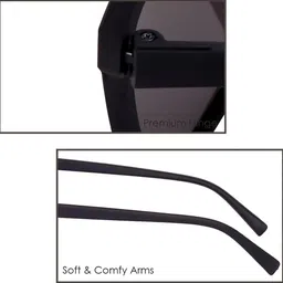 IFLASH Unisex Wayfarer Sunglasses with UV Protected Lens image 4