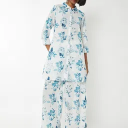 Max Women Floral Print Straight Kurta Set-image-75