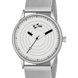 Rocsil Men Brass Dial & Bracelet Style Straps Analogue Watch NB-5 Gol Sefar Belt image 3