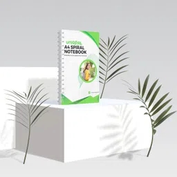 puvi SPIRAL Notebook A4 Notebook UNRULED/PLAIN 200 Pages image 2