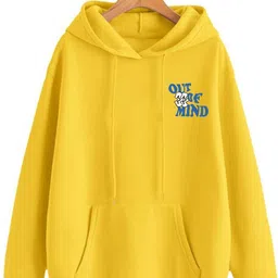 veirdo Men Full Sleeve Graphic Print Hooded Sweatshirt image 1