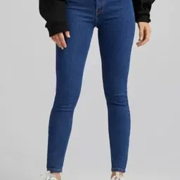 nayra fashion Women Regular Mid Rise Dark Blue Jeans-picture-20
