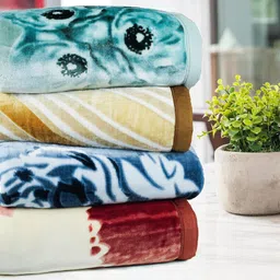 bsb home Printed Single Mink Blanket for Heavy Winter image 5