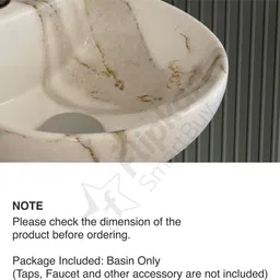 flipkart smartbuy 2 in 1 wall hung basin and tabel top basin Premium Quality 1503 f Wall Hung Basin image 4