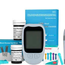 accutrust Digital Glucometer Kit with 50 Strips & 50 Lancets | Diabetes Testing Machine Glucometer-picture-24
