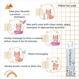 caredom Whitening and Color Enhancing Coat Control Shampoo-Strengthen Natural Intense Coat Colour|Dazzling Shiny Furr Dog Shampoo image 5