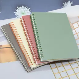 asra collections Spiral Register A4 Notebook Plane 200 Pages image 2