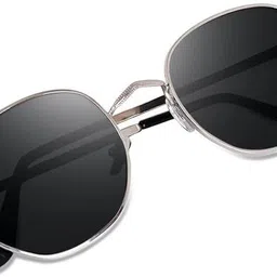 zadinga UV Protection, Gradient, Polarized Rectangular Sunglasses (Free Size) image 3