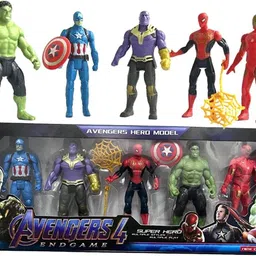 Marvel Avengers End Game Fighting Figure Set For Kids. Pack Of 5 Pc.-image-98