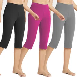 baldric Women Multicolor Capri-picture-21