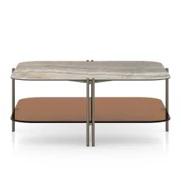 urban ladder Paloma Square Jupiter Spanish Ceramic Coffee Table image 3