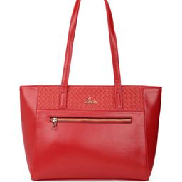Lavie Oversized Synthetic Leather Shopper Tote Bag-picture-31