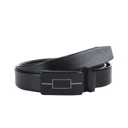 VOGARD Men Black PU Belt-image-8