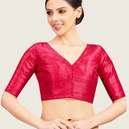 Studio Shringaar Short Sleeves Readymade Saree Blouse-picture-44