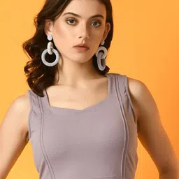 KALINI Sweetheart Neck Sleeveless Crop Top-image-59