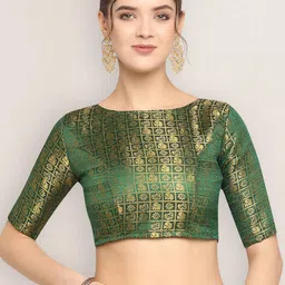 Oomph! Woven Design Saree Blouse-image-83