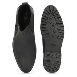 Delize Men Mid Top Round Toe Chelsea Boots image 2