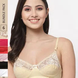 College Girl White & Black Bralette Bra-picture-41