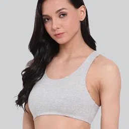 LYRA Pack Of 2 Cotton Spandex Beginner Bra with 4 way Stretch image 2