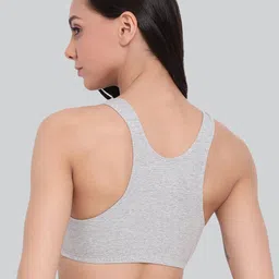 LYRA Pack Of 2 Cotton Spandex Beginner Bra with 4 way Stretch image 3