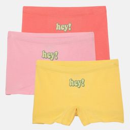 mackly Girls Pack Of 3 Mid-Rise Boxer-Style Briefs-picture-18